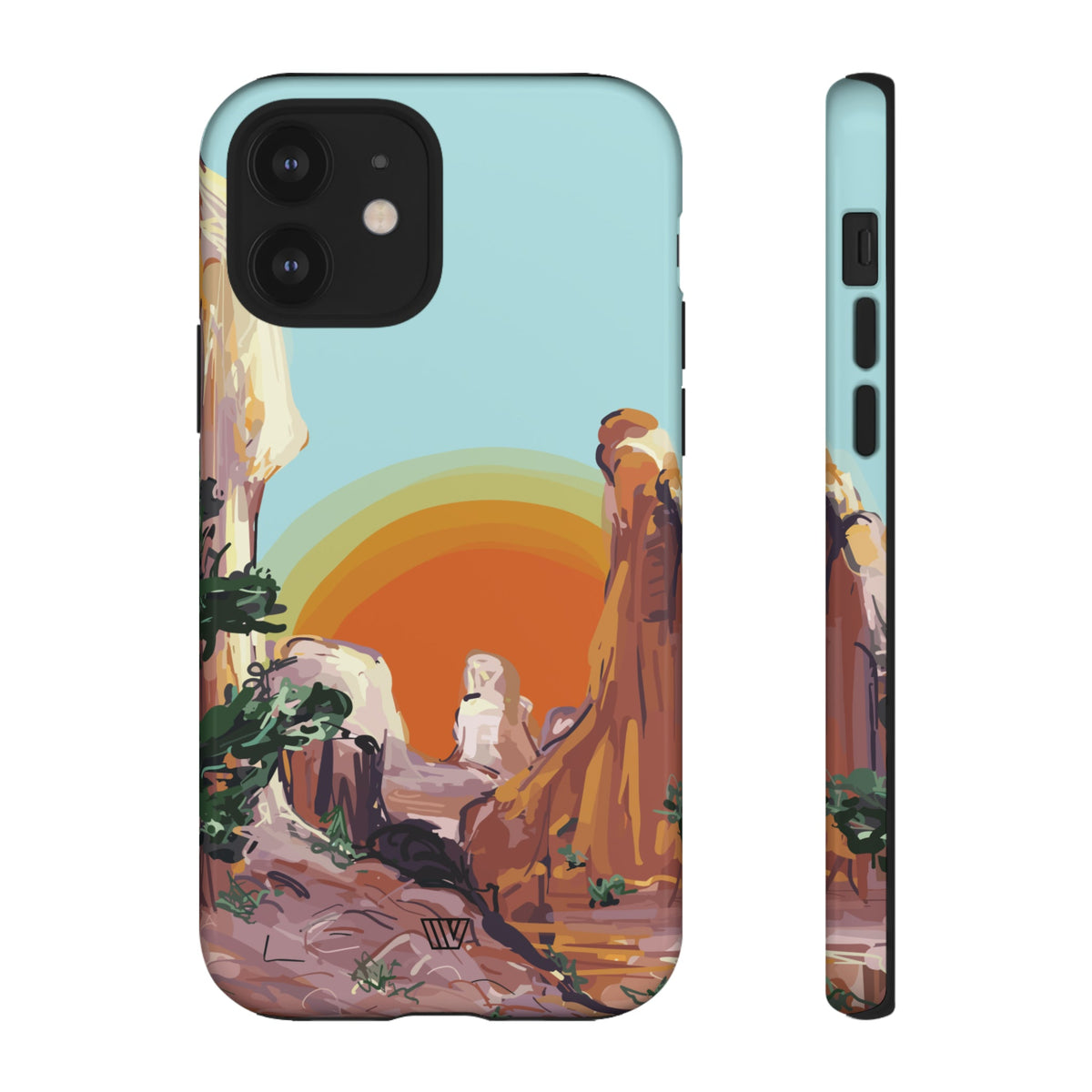 Tough Phone Case 8ft Drop Tested DESERT SUNRISE TROVVVE X EARTH FORMATIONS