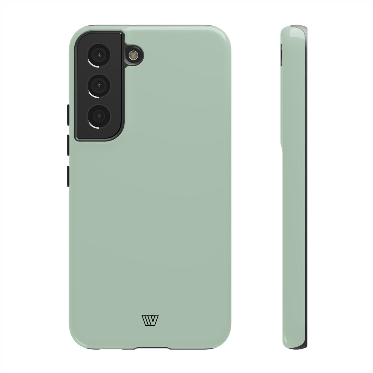 Pastel Green Solid Tough Phone Case Trovvve