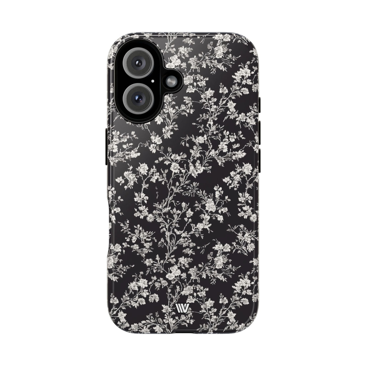 Tough Phone Case Impact Resistant Dual-Layer INKED PETALS