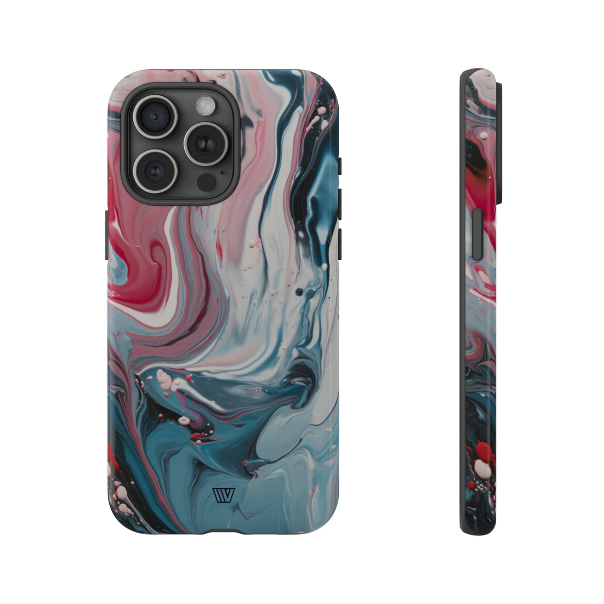 Blue Pastel Swirl Tough Phone Case