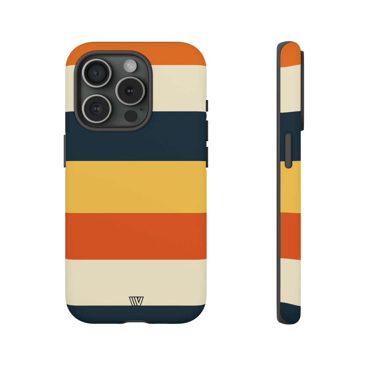Beach Sunset Stripes Tough Phone Case