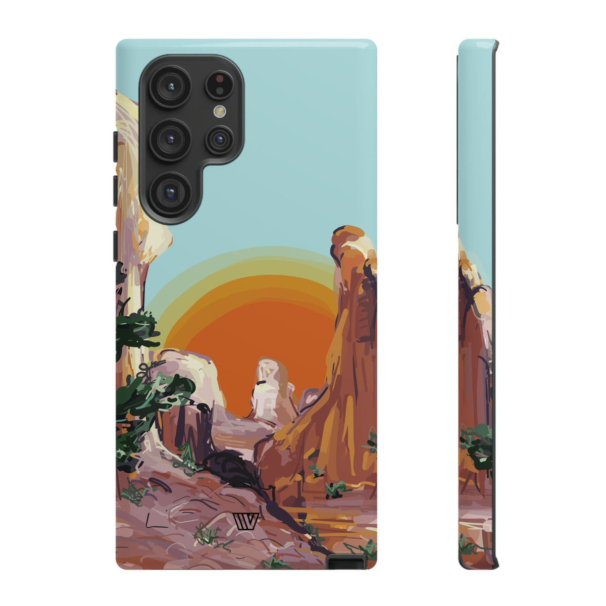 Tough Phone Case 8ft Drop Tested DESERT SUNRISE TROVVVE X EARTH FORMATIONS