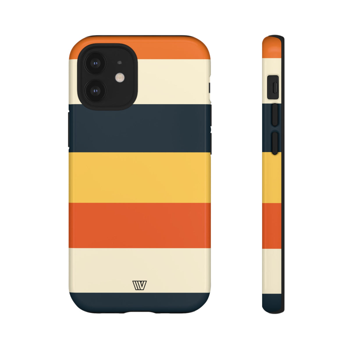 Beach Sunset Stripes Tough Phone Case