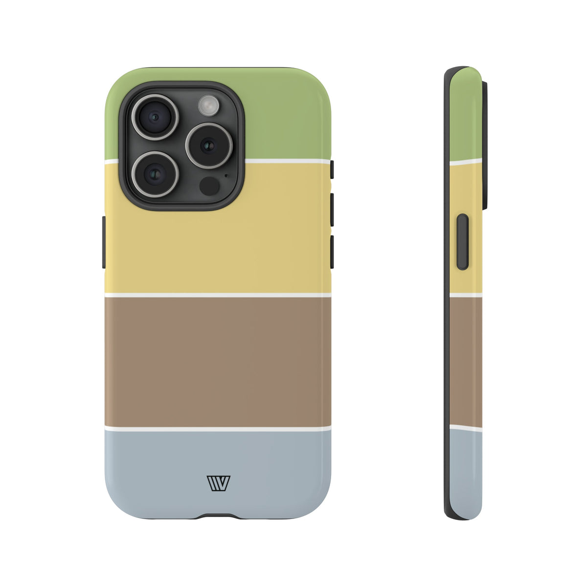 Bold Stripes Tough Phone Case Dual-Layer Impact Resistant