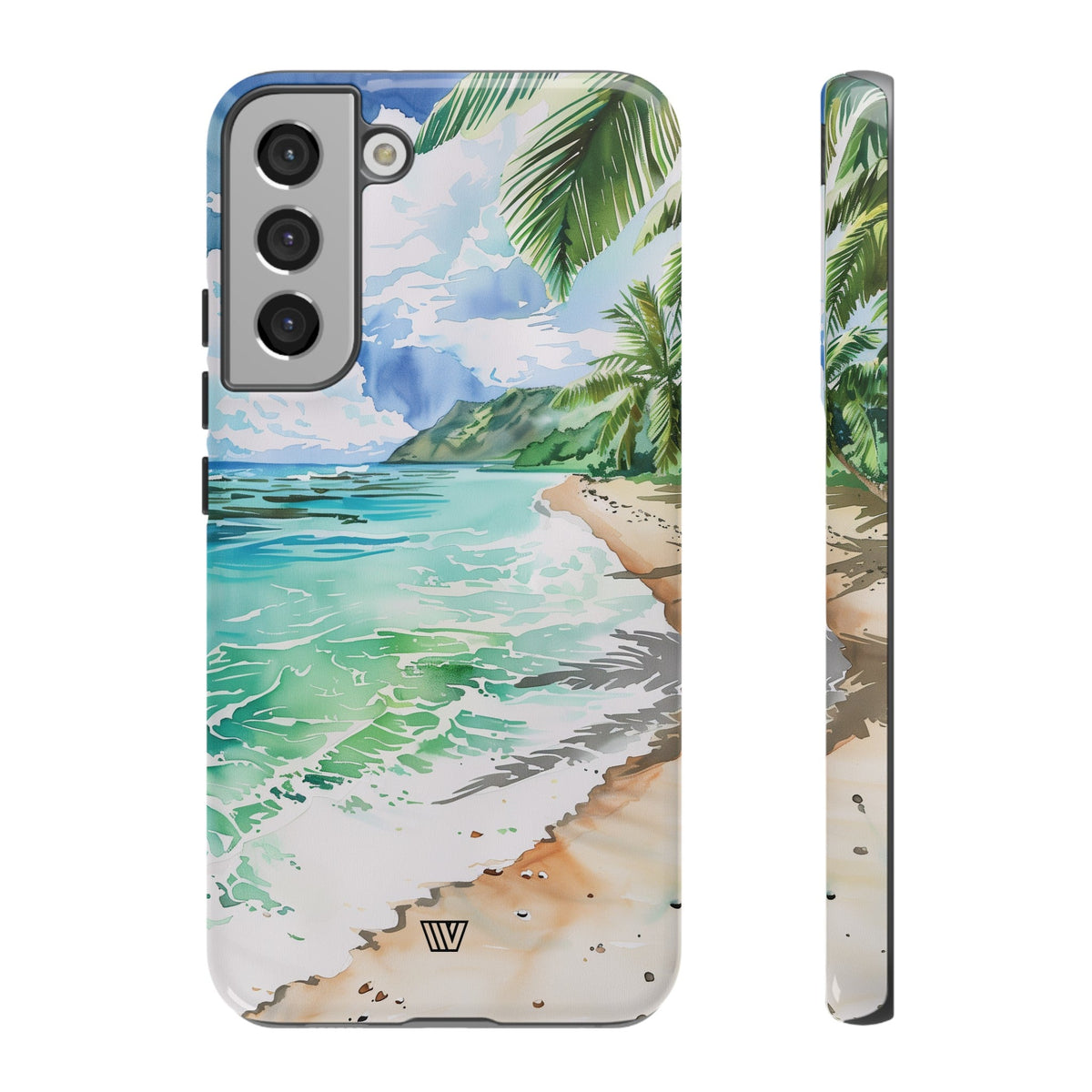 Watercolor Beach Tough Phone Case