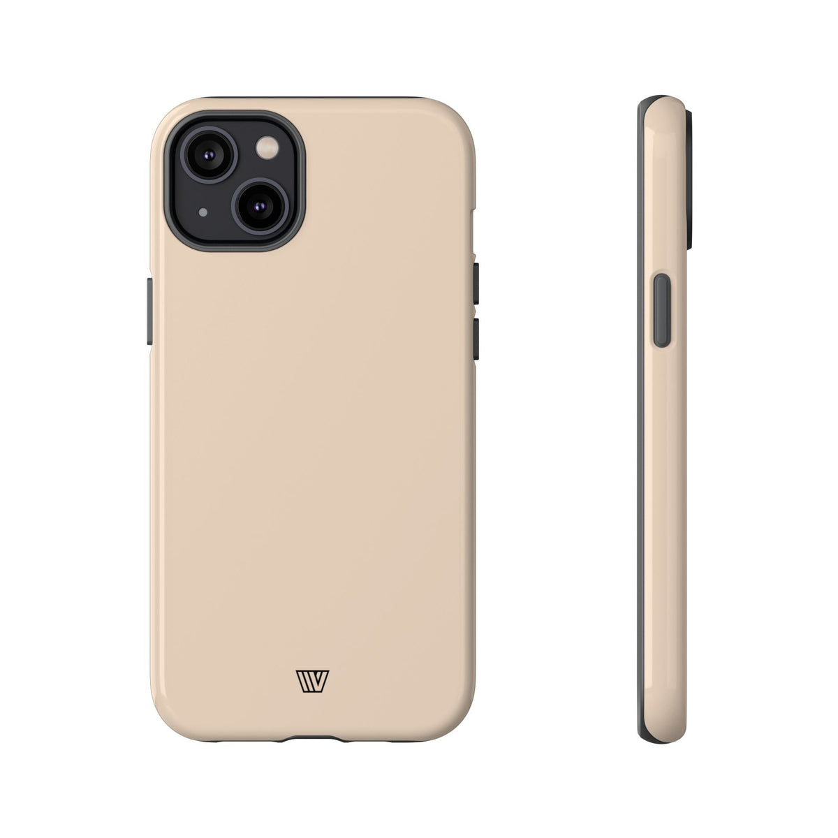 Tough Phone Case Impact Resistant Dual-Layer ALMOND