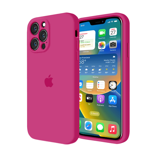 iPhone Camera Protection Silicone Case Dragon Fruit Full Body Protective Cover