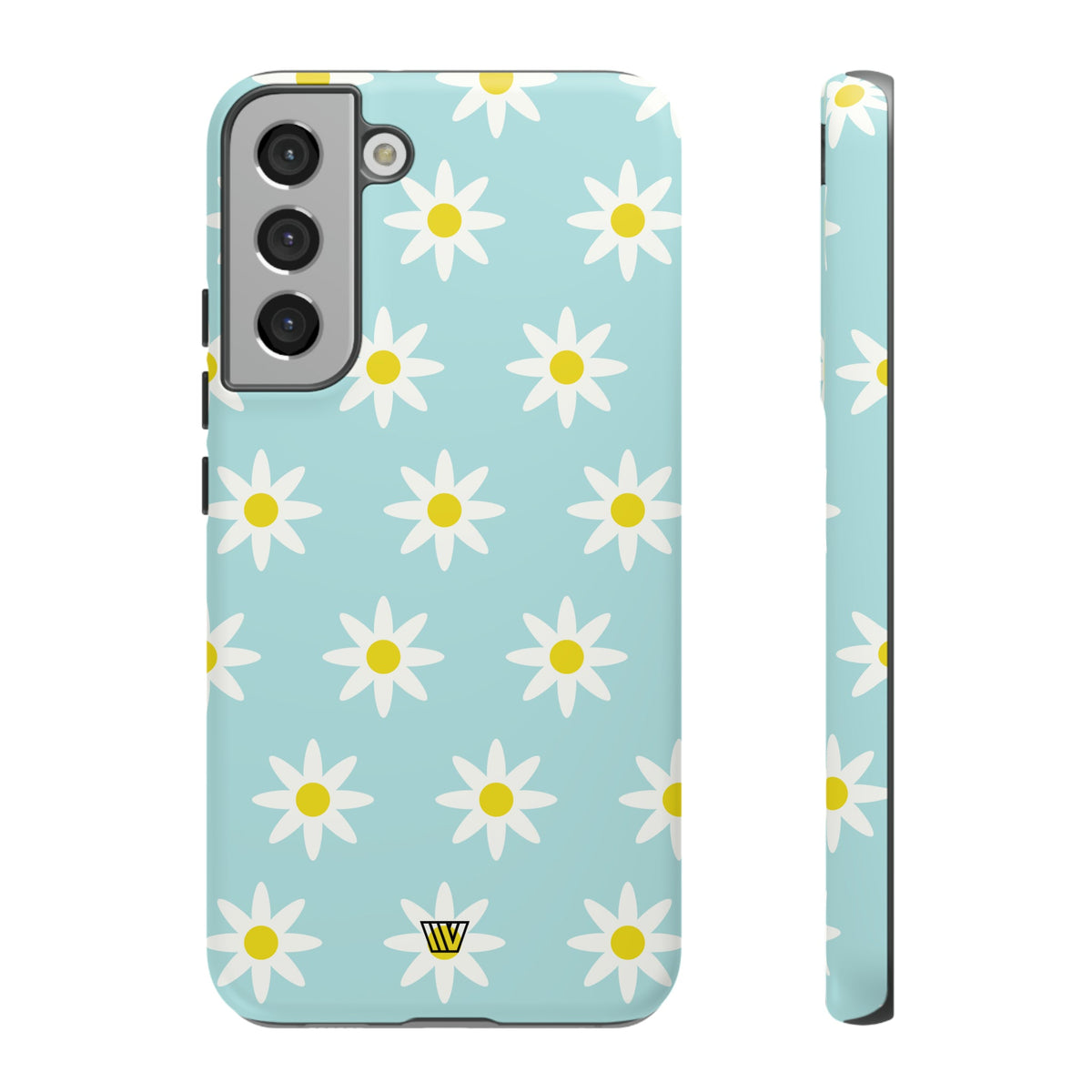 Tough Phone Case Dual Layer Impact Resistant DOODLE DAISY