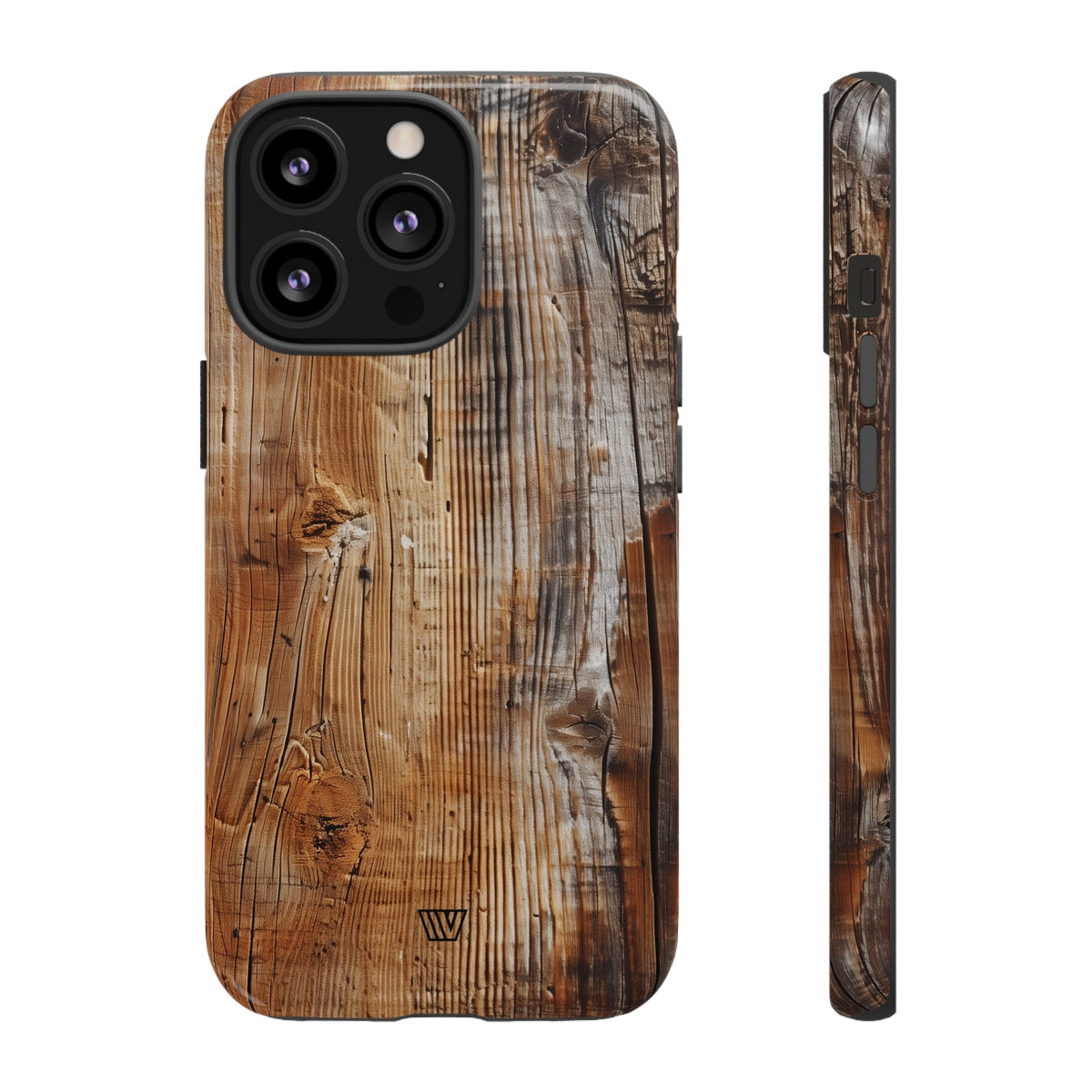 Tough Polycarbonate Dual-Layer Phone Case WOOD