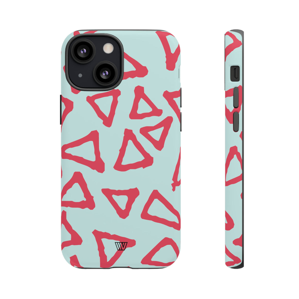 Triangle Doodle Tough Protective Phone Case