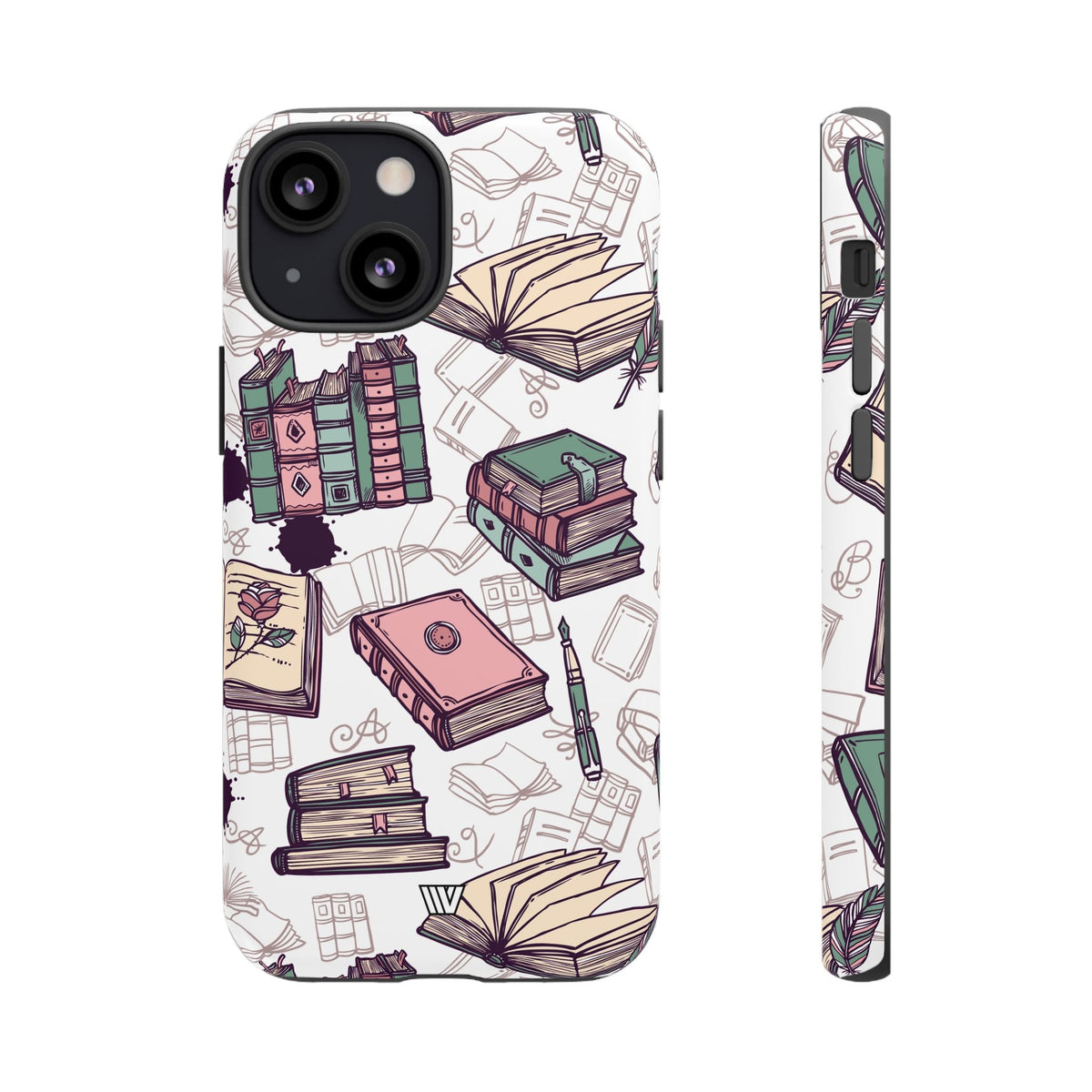 Tough Phone Case Impact Resistant Dual-layer Protective - BOOK LOVER