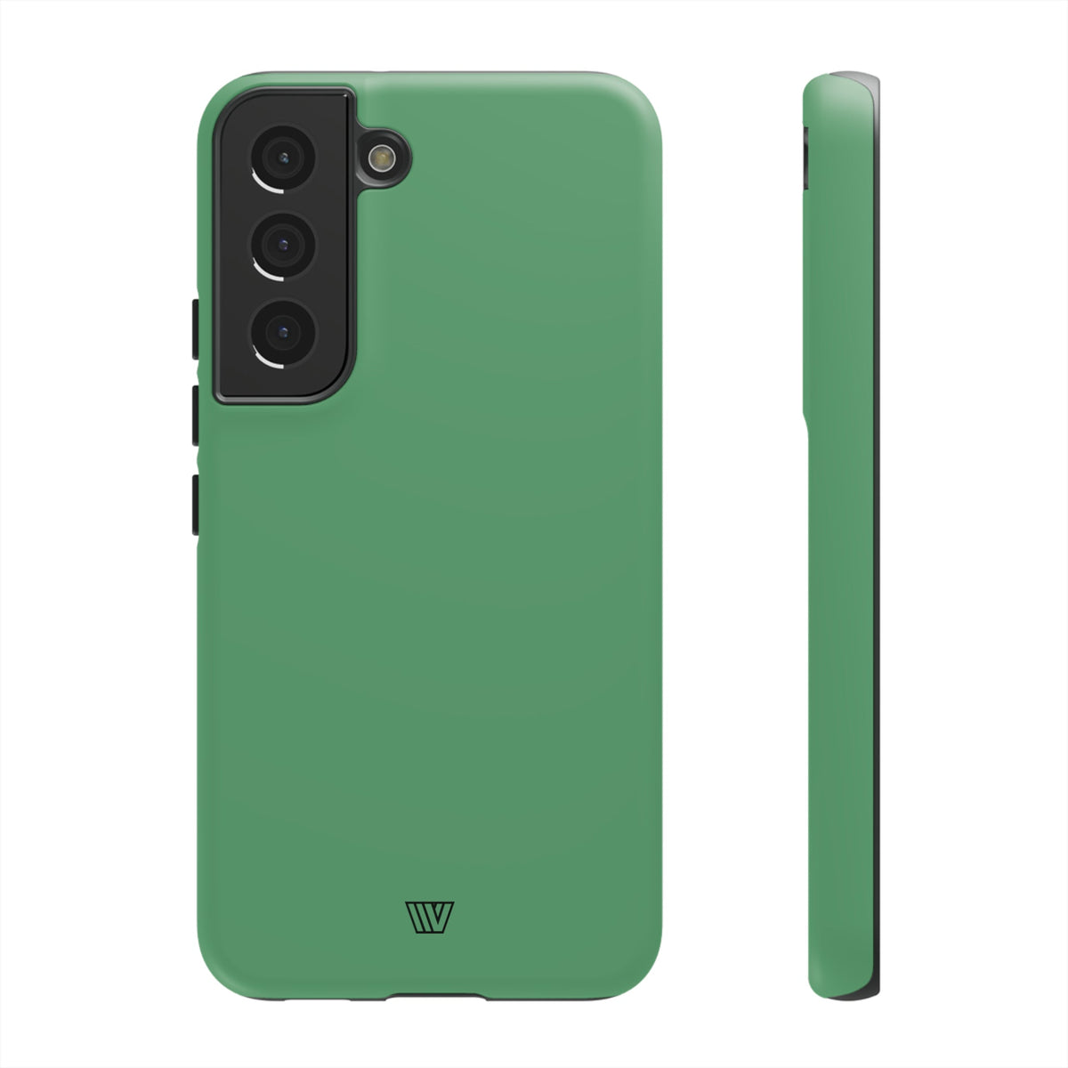 Tough Phone Case Impact-Resistant Dual-Layer AQUA FOREST GREEN