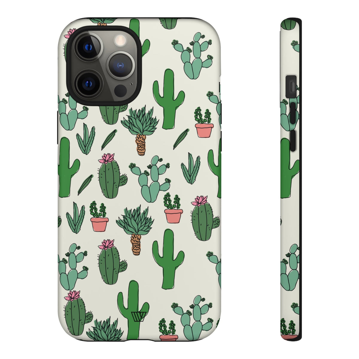 Tough Impact-Resistant Phone Case CACTUS DOODLES