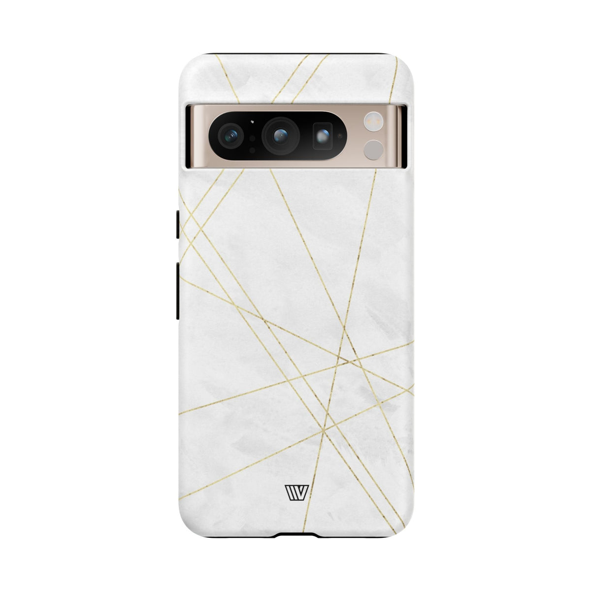 Tough Phone Case Impact Resistant Dual-Layer Shell GOLD LINES