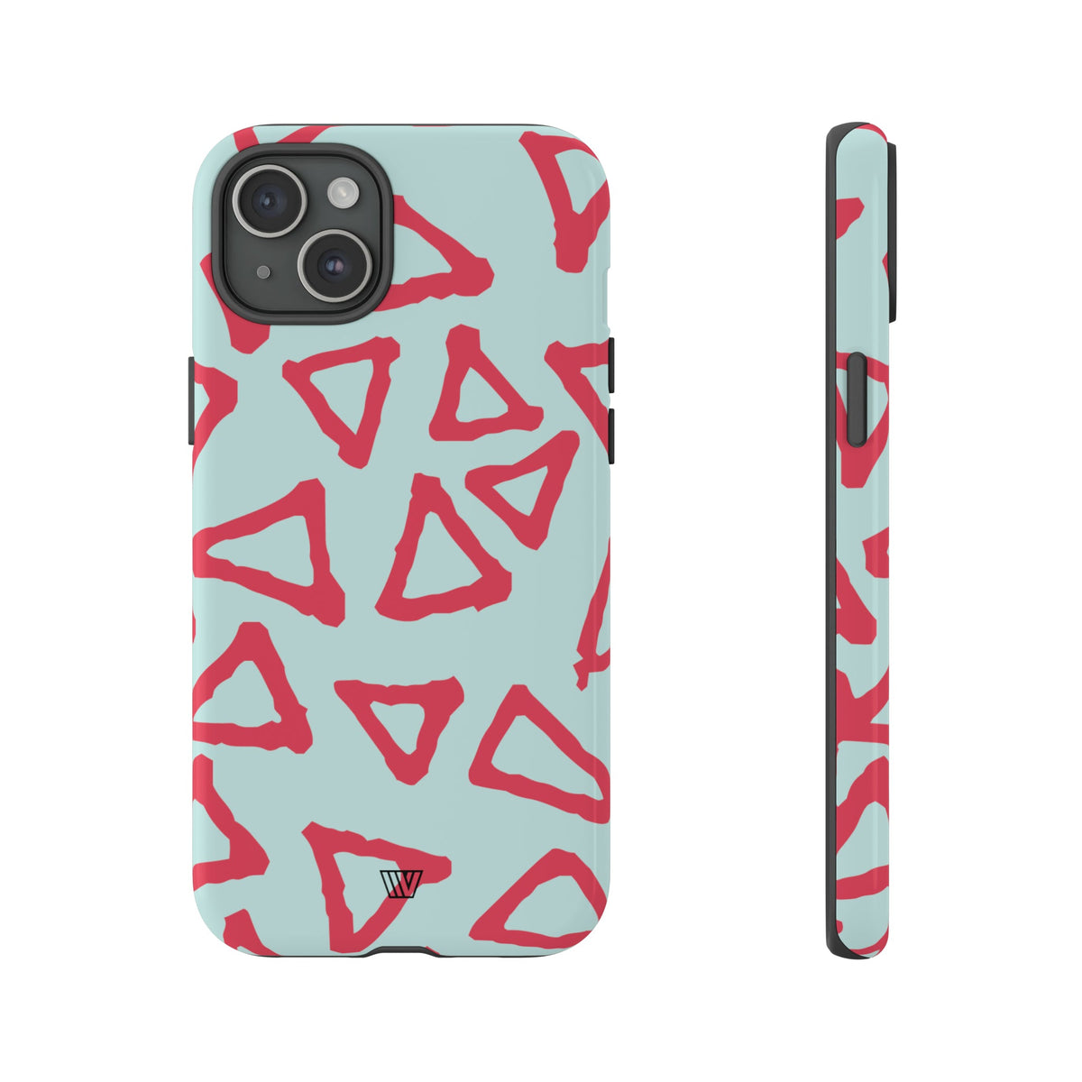 Triangle Doodle Tough Protective Phone Case