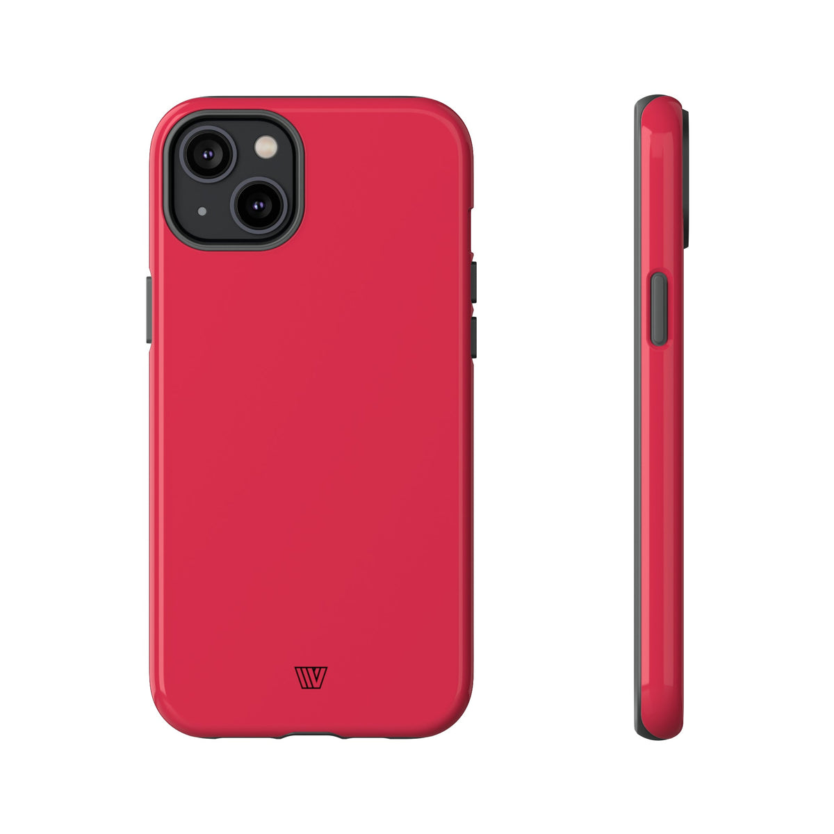 Red Amaranth Tough Phone Case Dual-Layer Protection