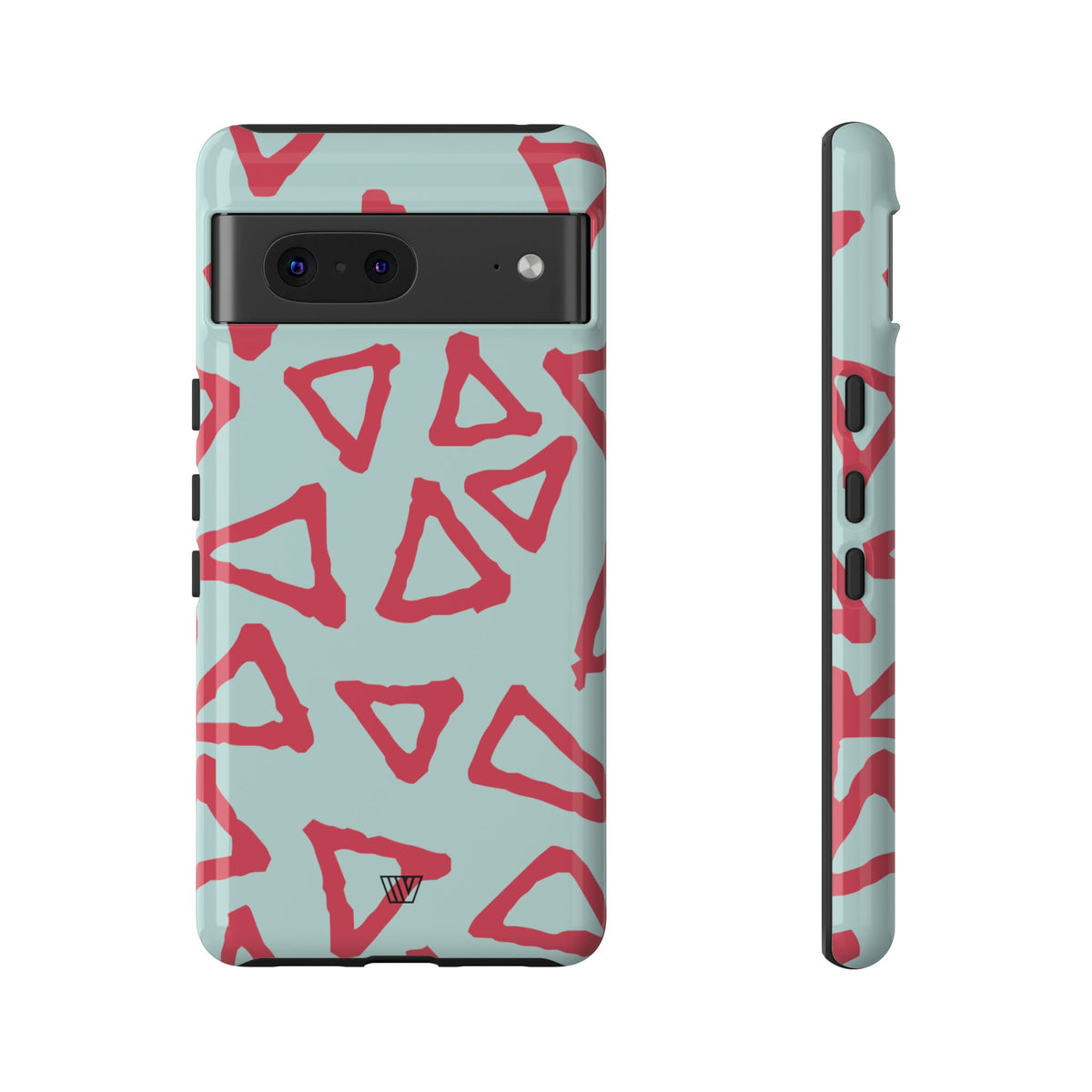 Triangle Doodle Tough Protective Phone Case