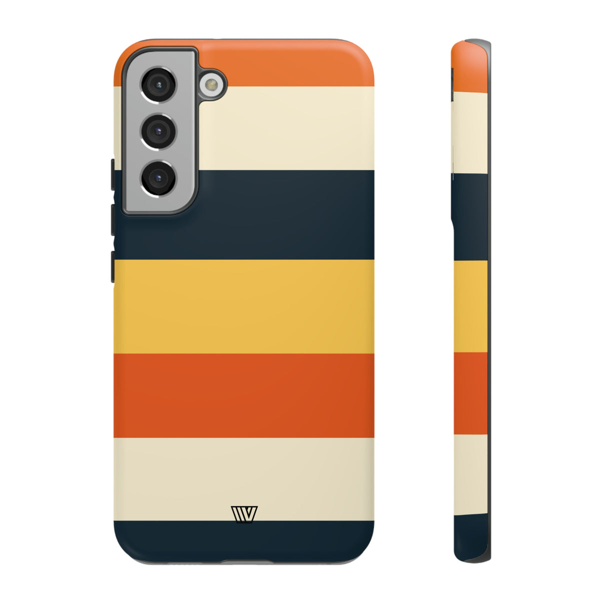 Beach Sunset Stripes Tough Phone Case