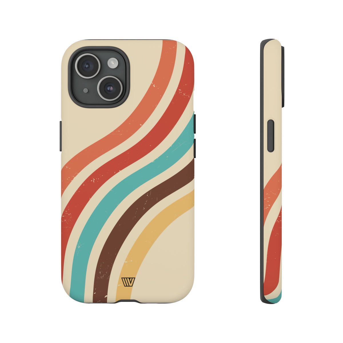 Vintage Stripe Tough Durable Phone Case