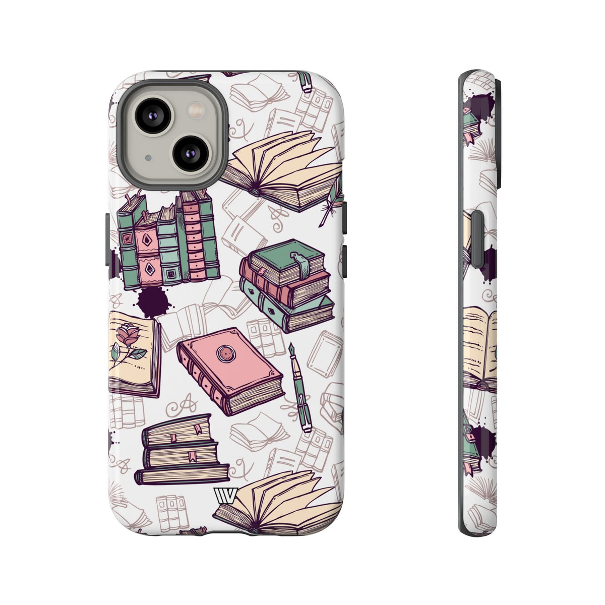 Tough Phone Case Impact Resistant Dual-layer Protective - BOOK LOVER