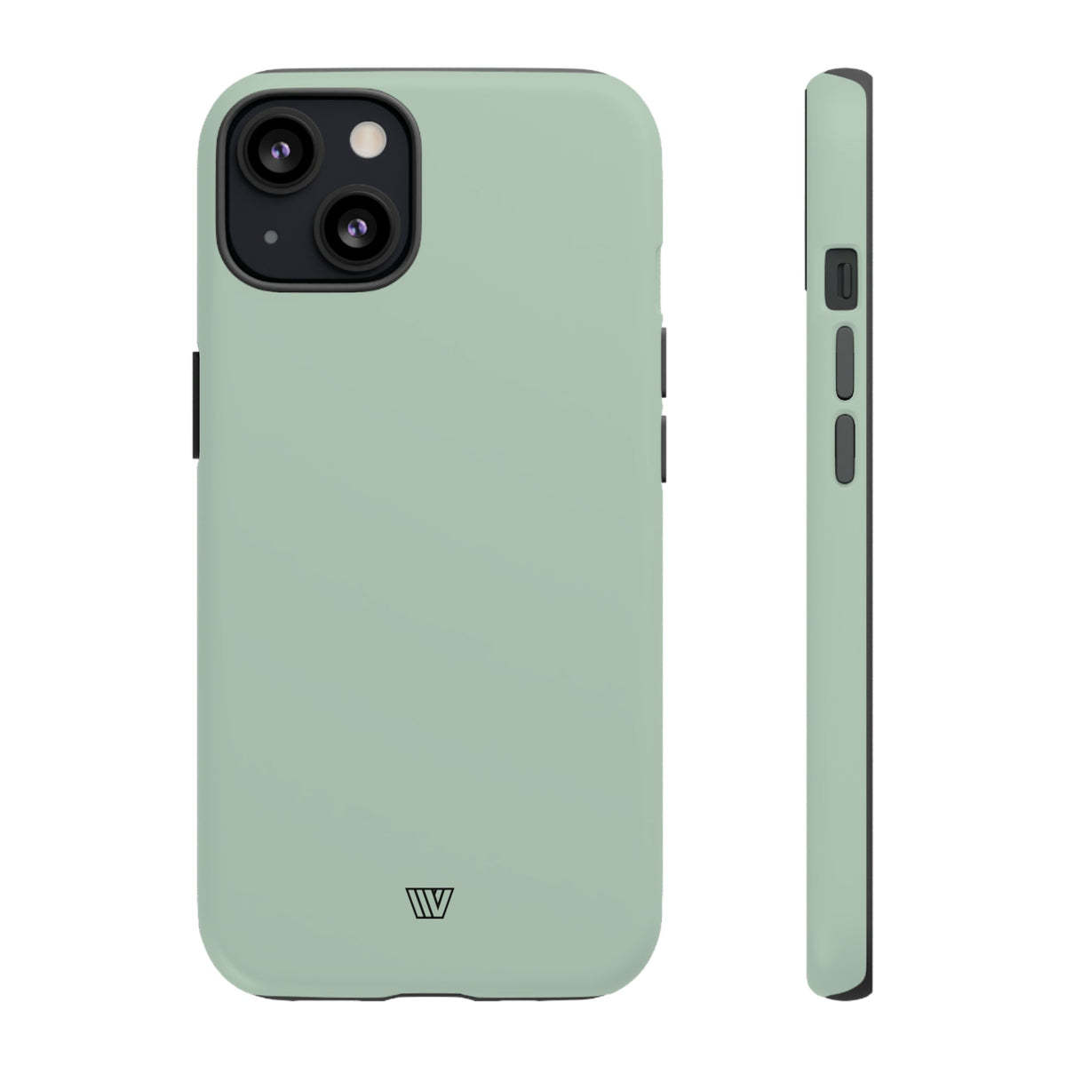 Pastel Green Solid Tough Phone Case Trovvve