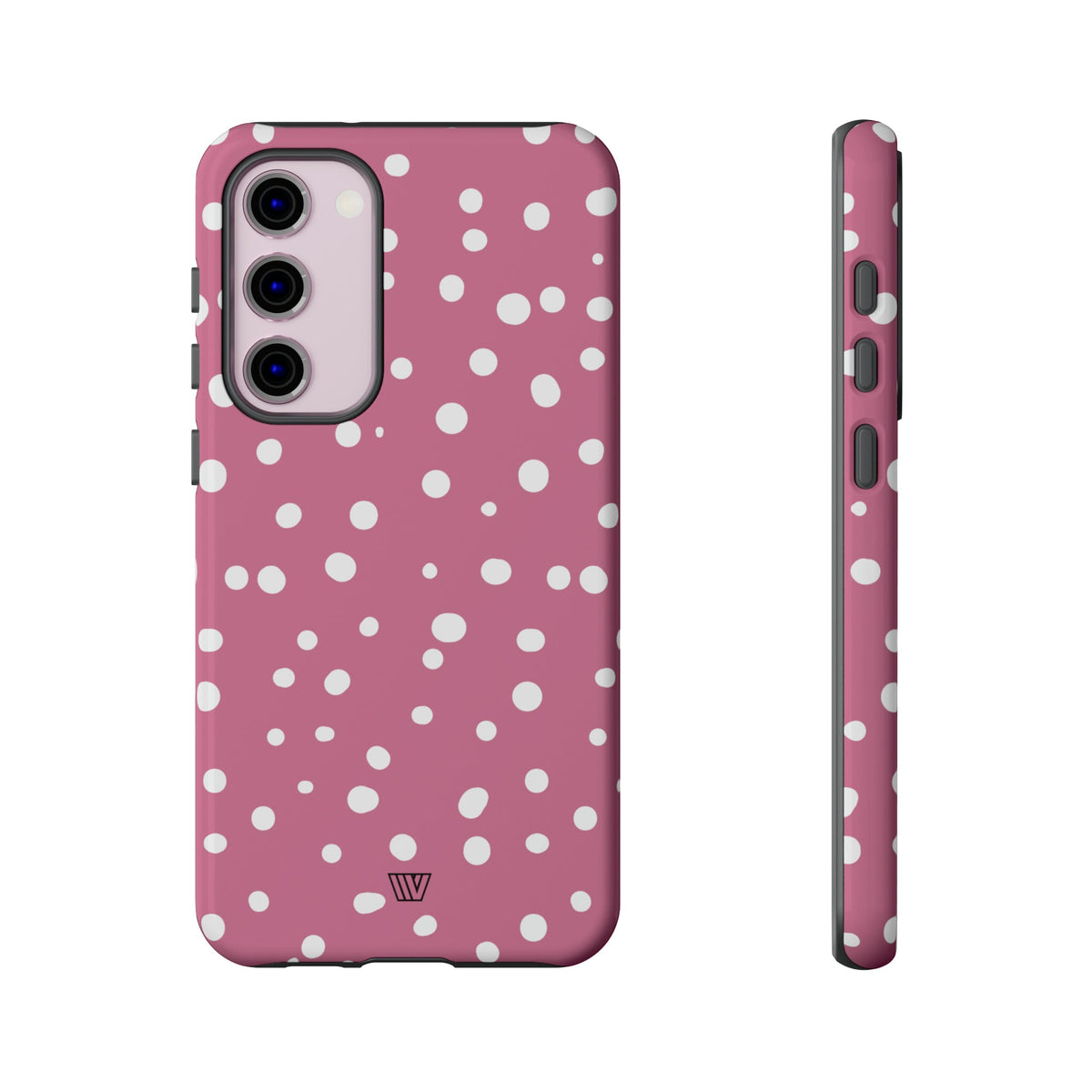 Blush Red Dots Tough Phone Case