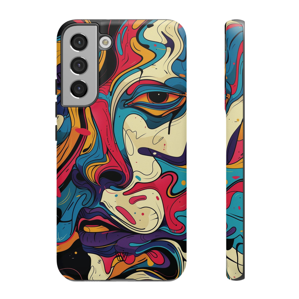 Tough Impact Resistant Phone Case ABSTRACT GAZE