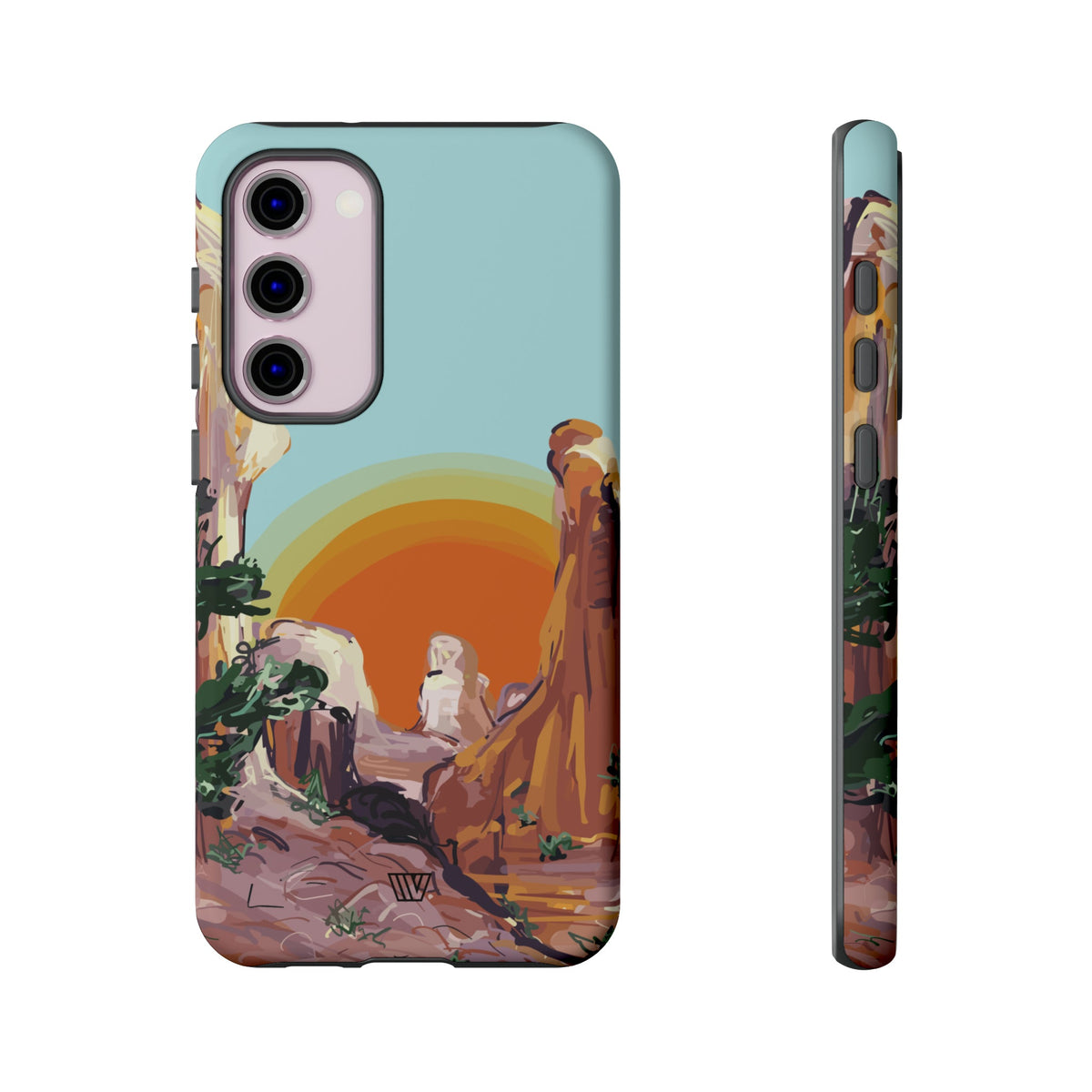 Tough Phone Case 8ft Drop Tested DESERT SUNRISE TROVVVE X EARTH FORMATIONS