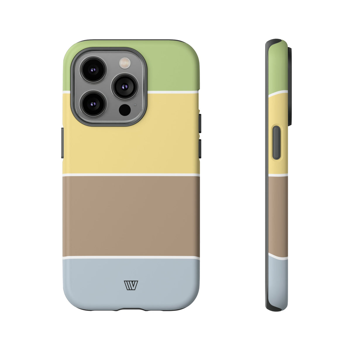 Bold Stripes Tough Phone Case Dual-Layer Impact Resistant