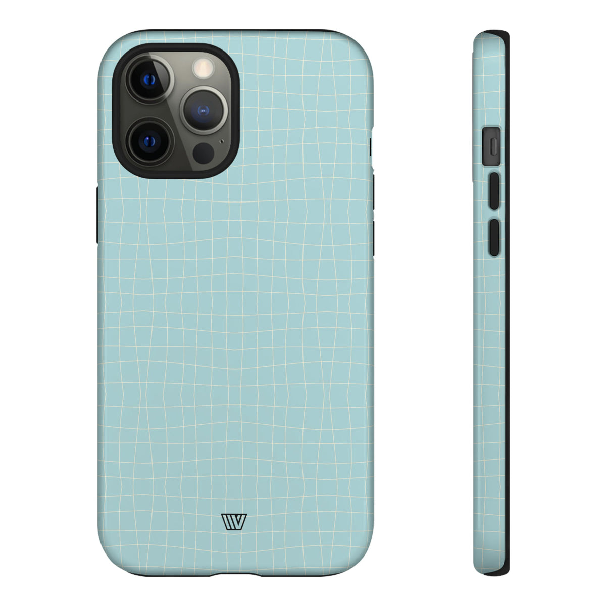 Tough Phone Case Polycarbonate Dual-Layer BLUE WICKER