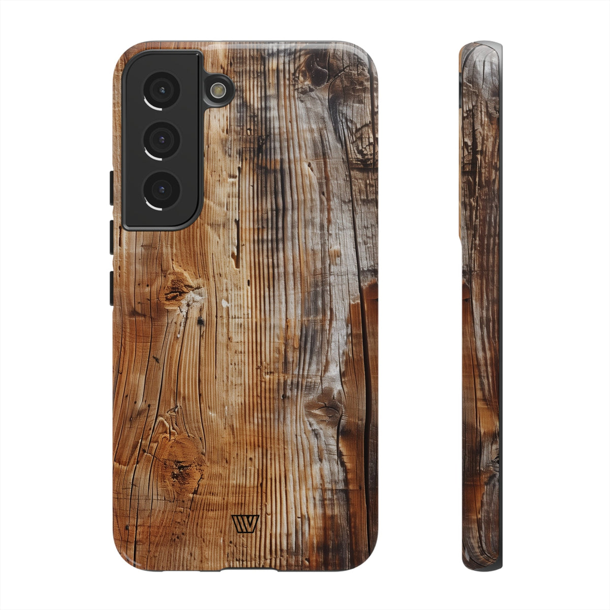 Tough Polycarbonate Dual-Layer Phone Case WOOD