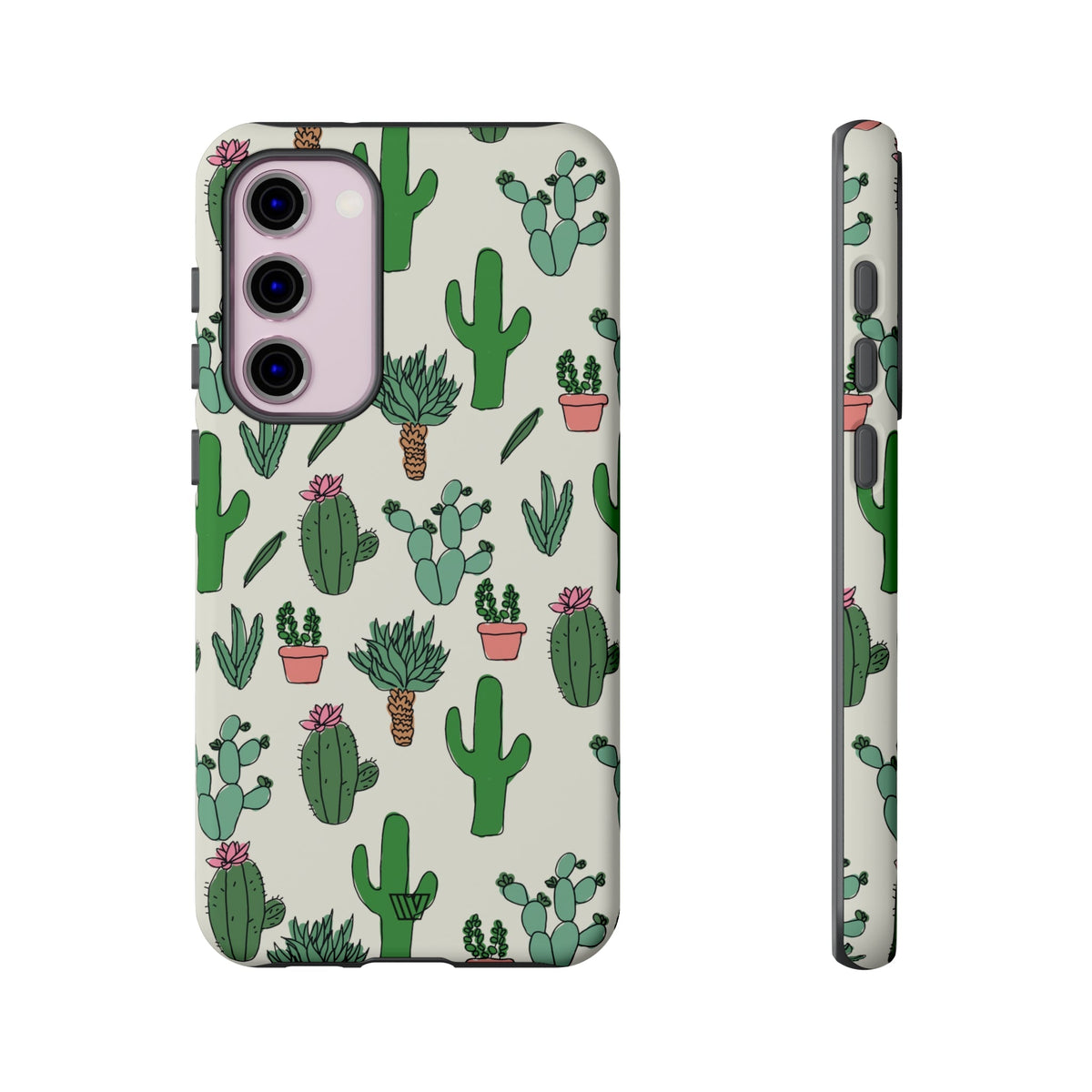 Tough Impact-Resistant Phone Case CACTUS DOODLES