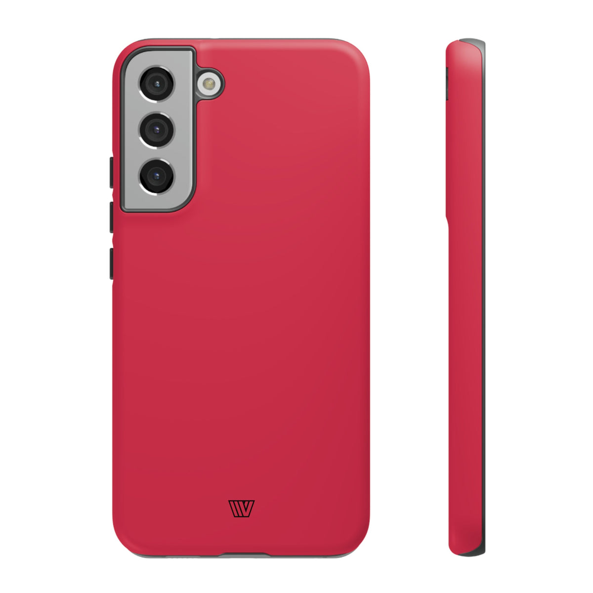 Red Amaranth Tough Phone Case Dual-Layer Protection
