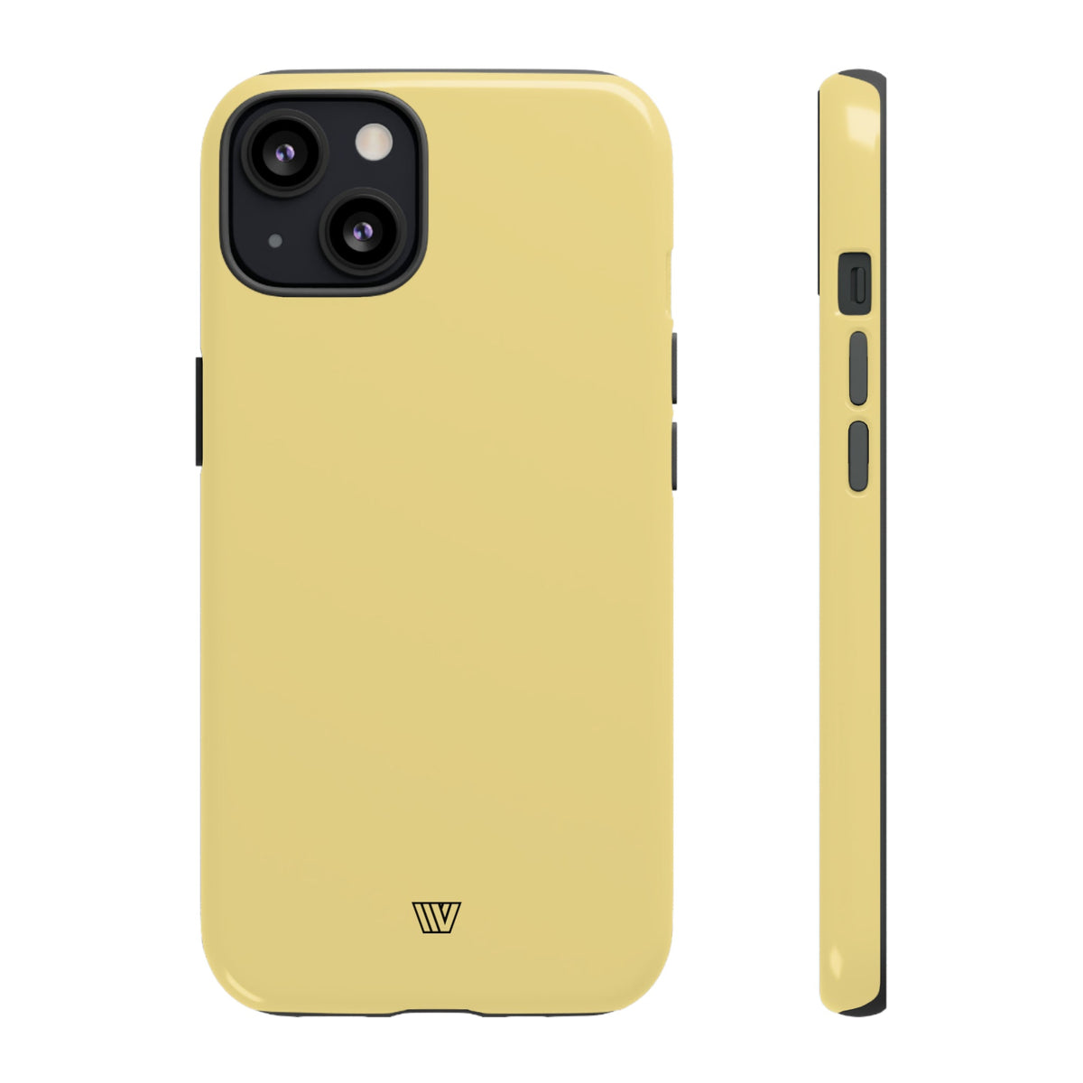 Muted Yellow Solid Tough Phone Case