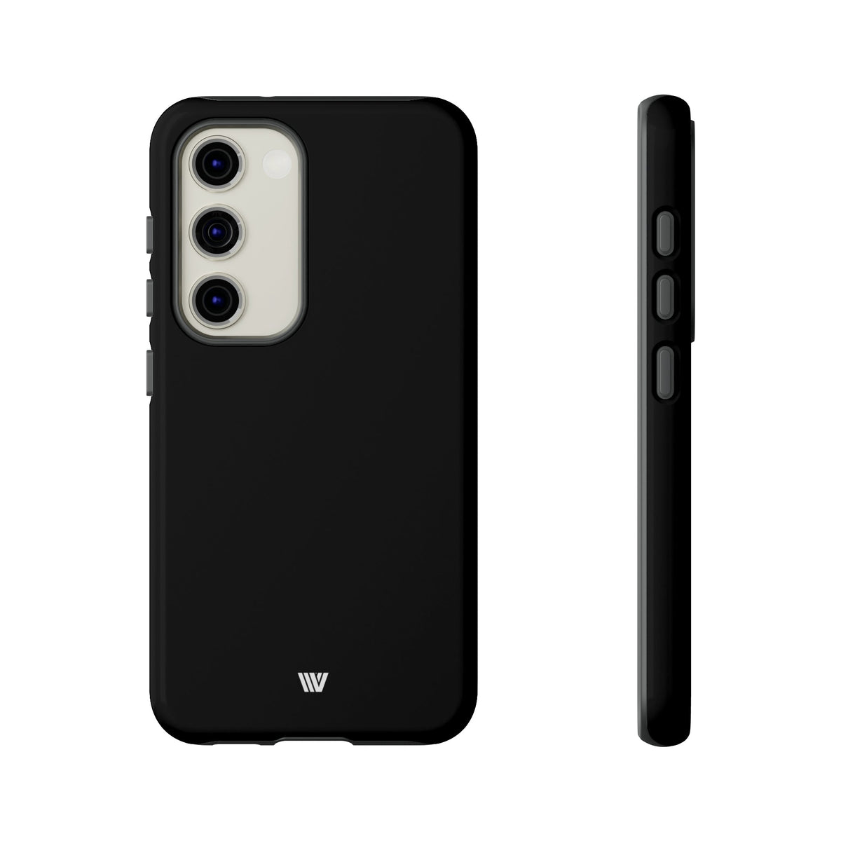 Tough Phone Case Impact Resistant Dual-Layer JET BLACK