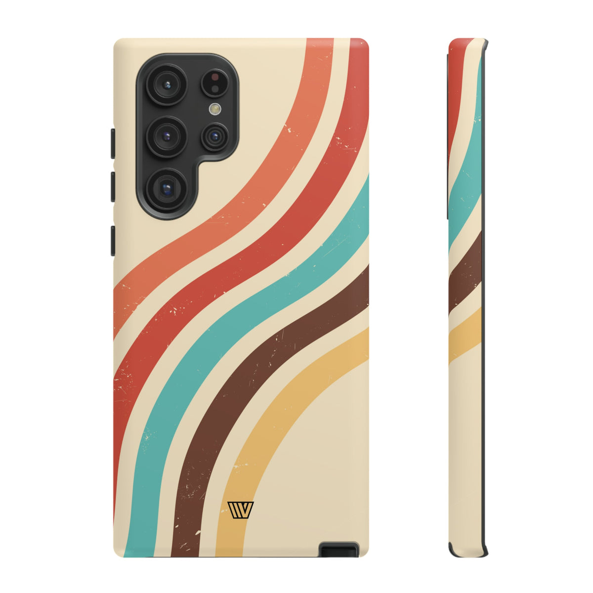 Vintage Stripe Tough Durable Phone Case