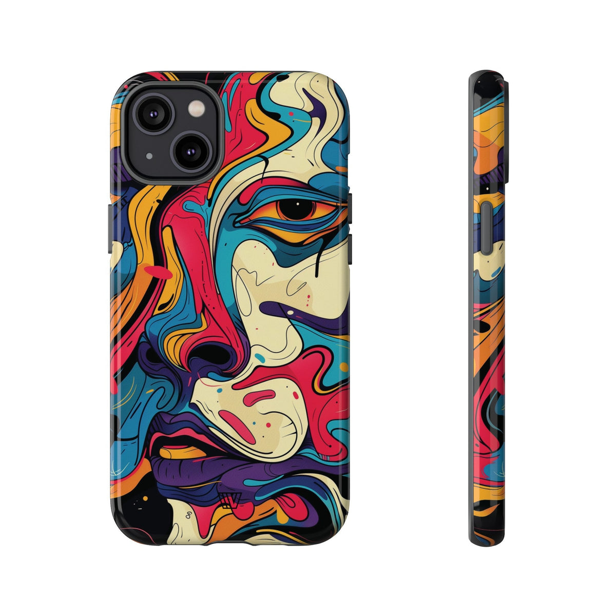 Tough Impact Resistant Phone Case ABSTRACT GAZE