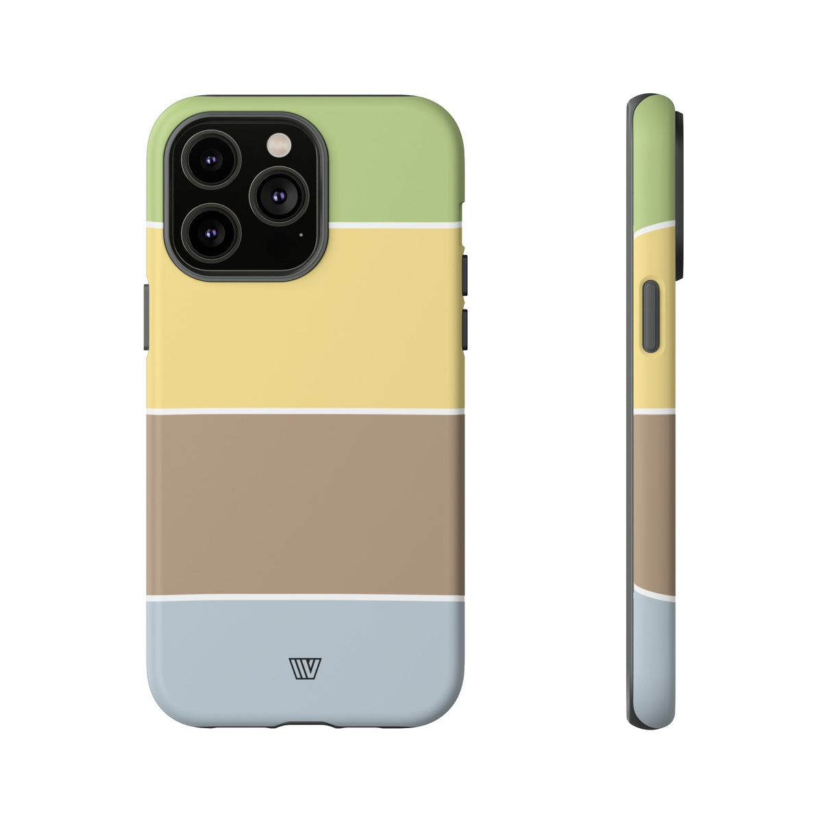 Bold Stripes Tough Phone Case Dual-Layer Impact Resistant