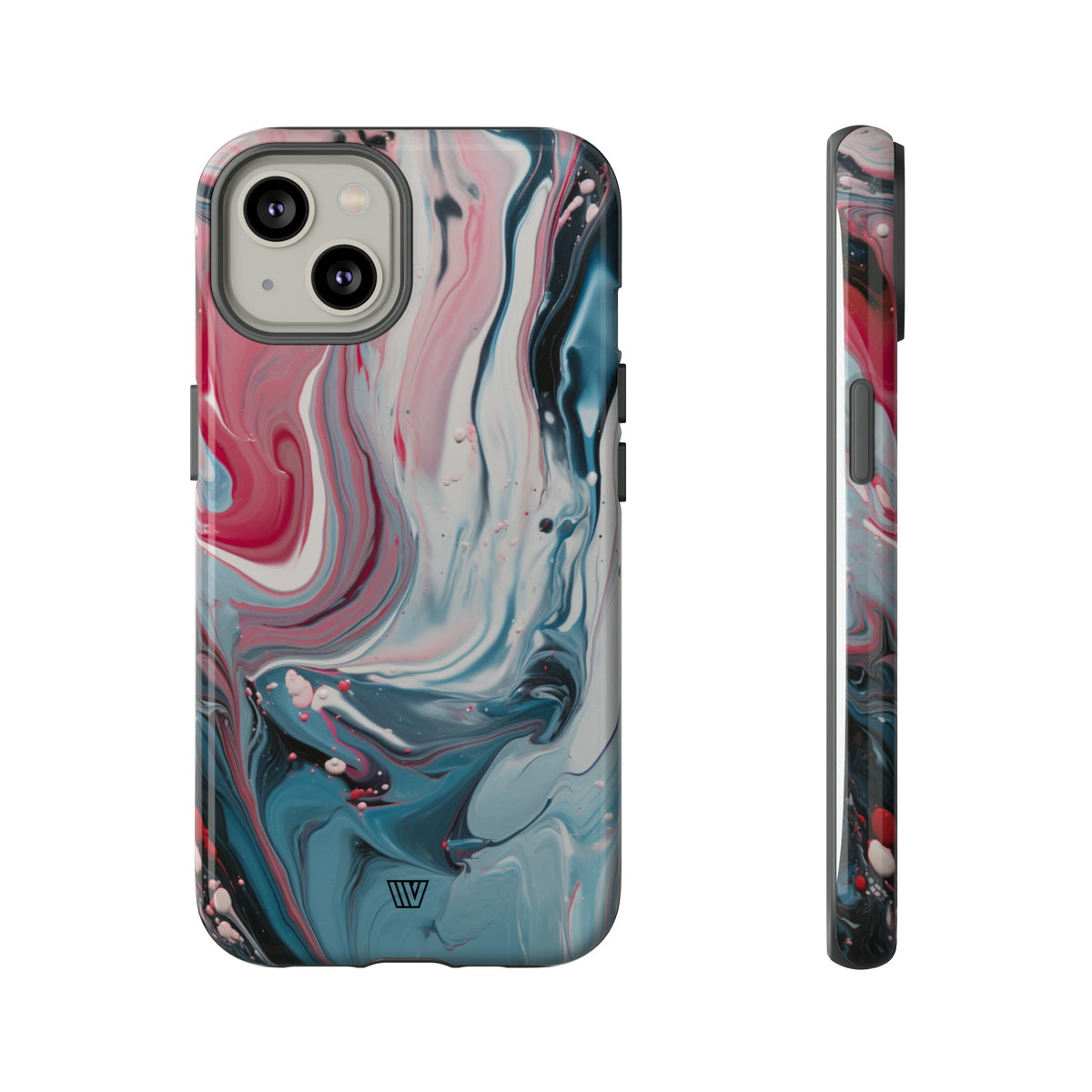 Blue Pastel Swirl Tough Phone Case
