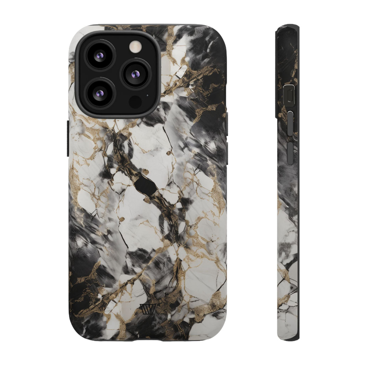 Marble Tough Phone Case with Impact Resistance