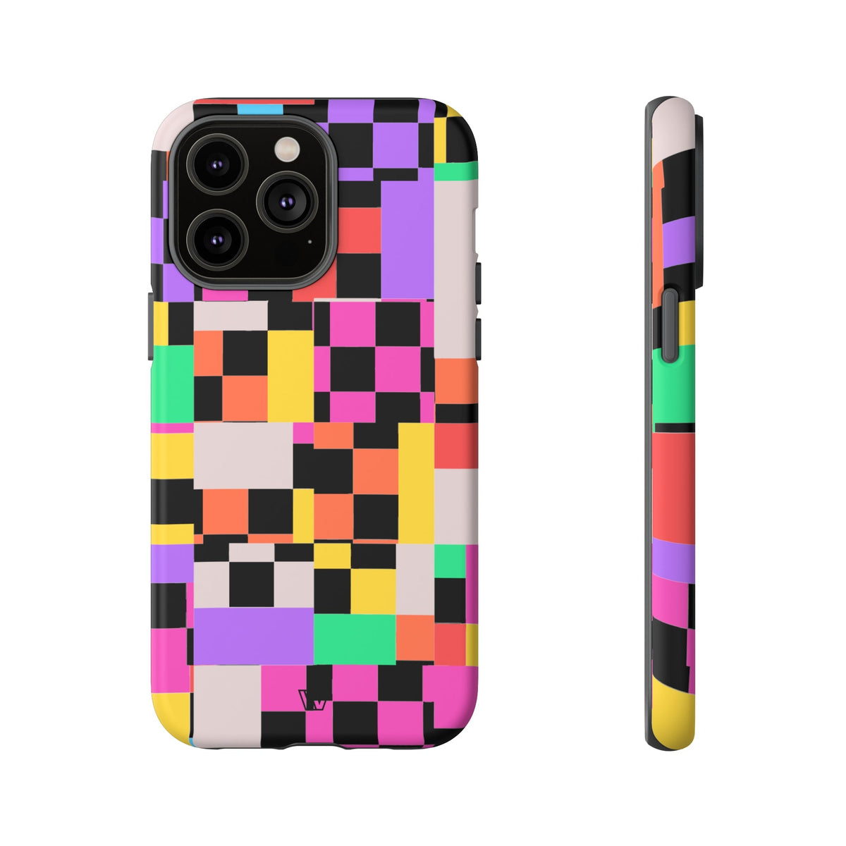 Mashed Up Checkerboard Tough Phone Case
