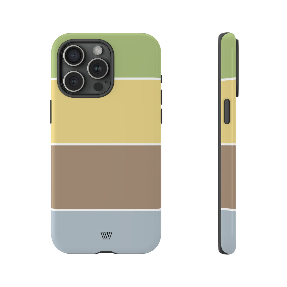 Bold Stripes Tough Phone Case Dual-Layer Impact Resistant