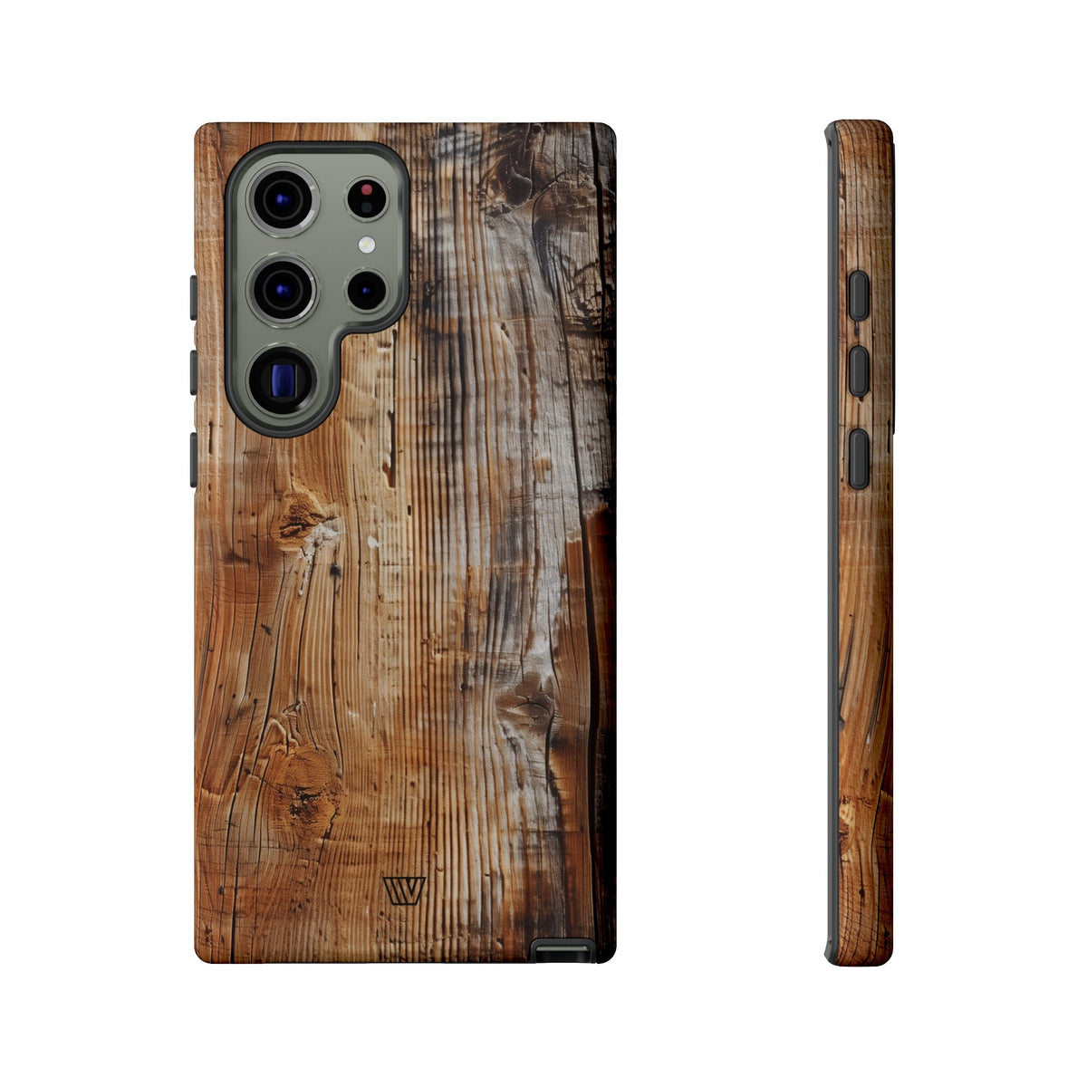 Tough Polycarbonate Dual-Layer Phone Case WOOD