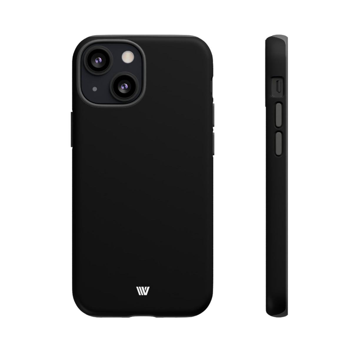 Tough Phone Case Impact Resistant Dual-Layer JET BLACK
