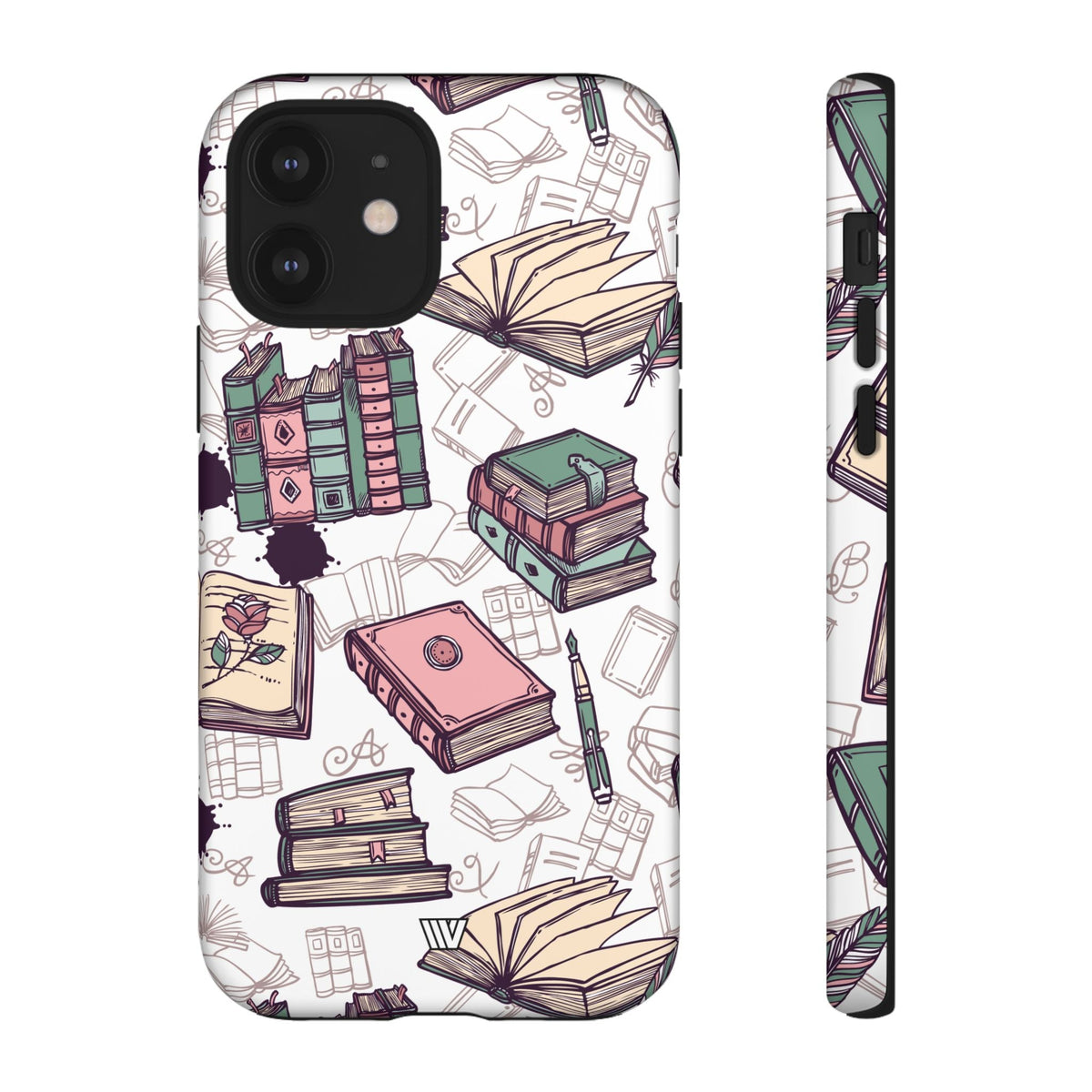 Tough Phone Case Impact Resistant Dual-layer Protective - BOOK LOVER