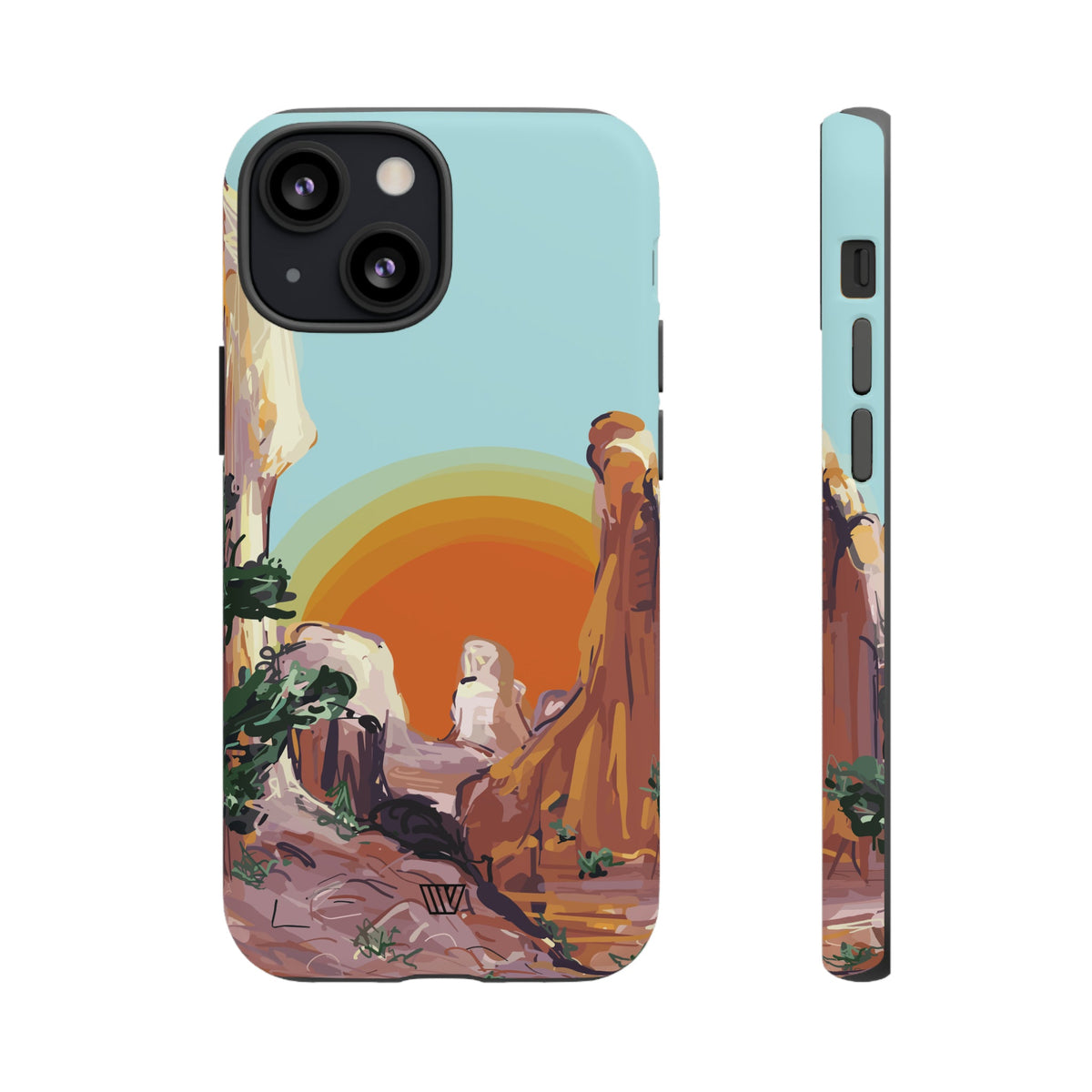 Tough Phone Case 8ft Drop Tested DESERT SUNRISE TROVVVE X EARTH FORMATIONS