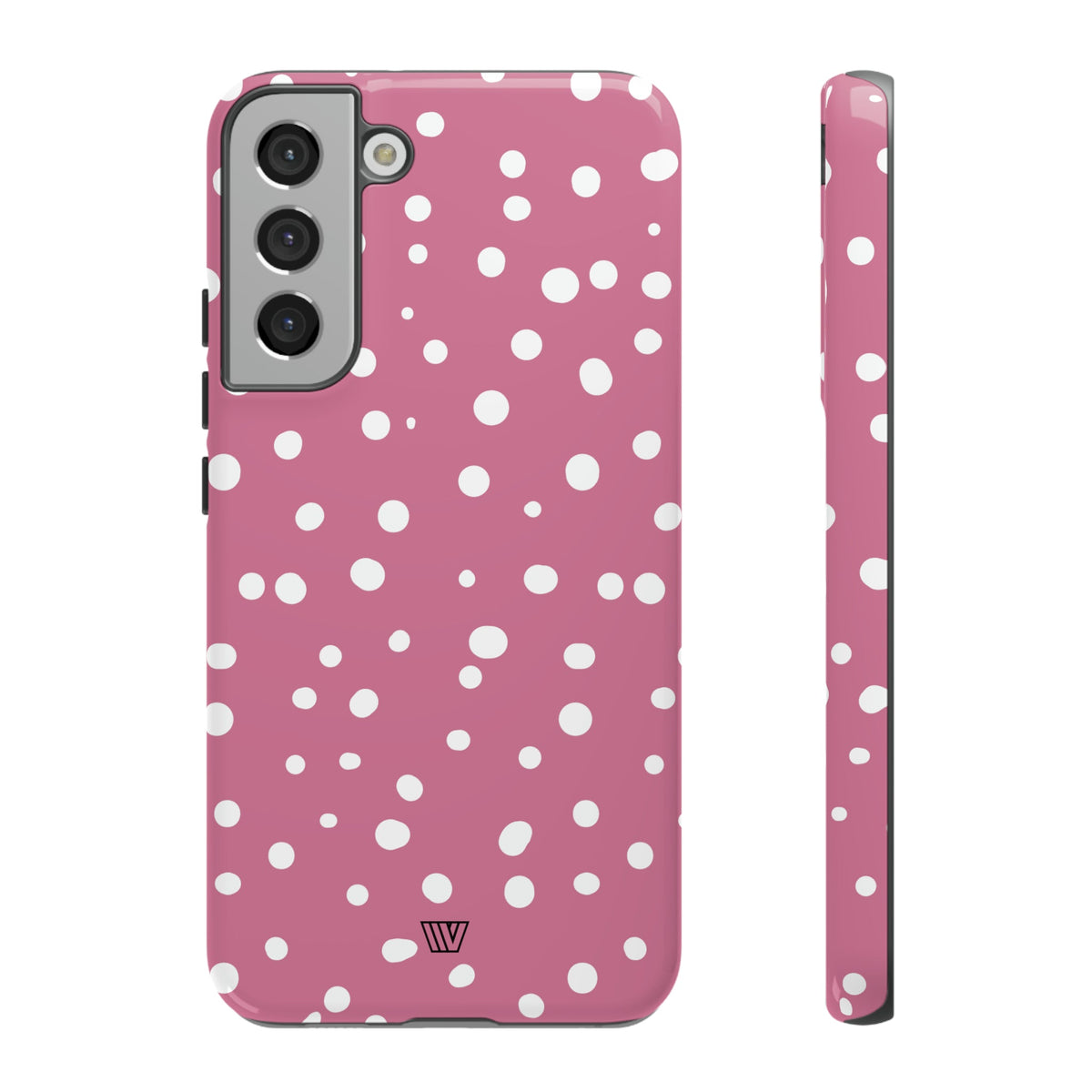 Blush Red Dots Tough Phone Case