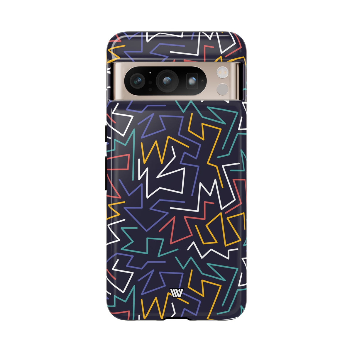 Tough Impact Resistant Phone Case ZIGZAG NIGHT