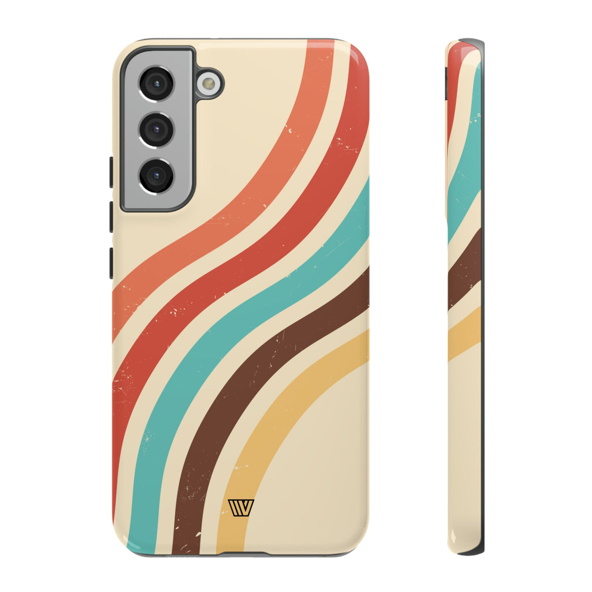 Vintage Stripe Tough Durable Phone Case