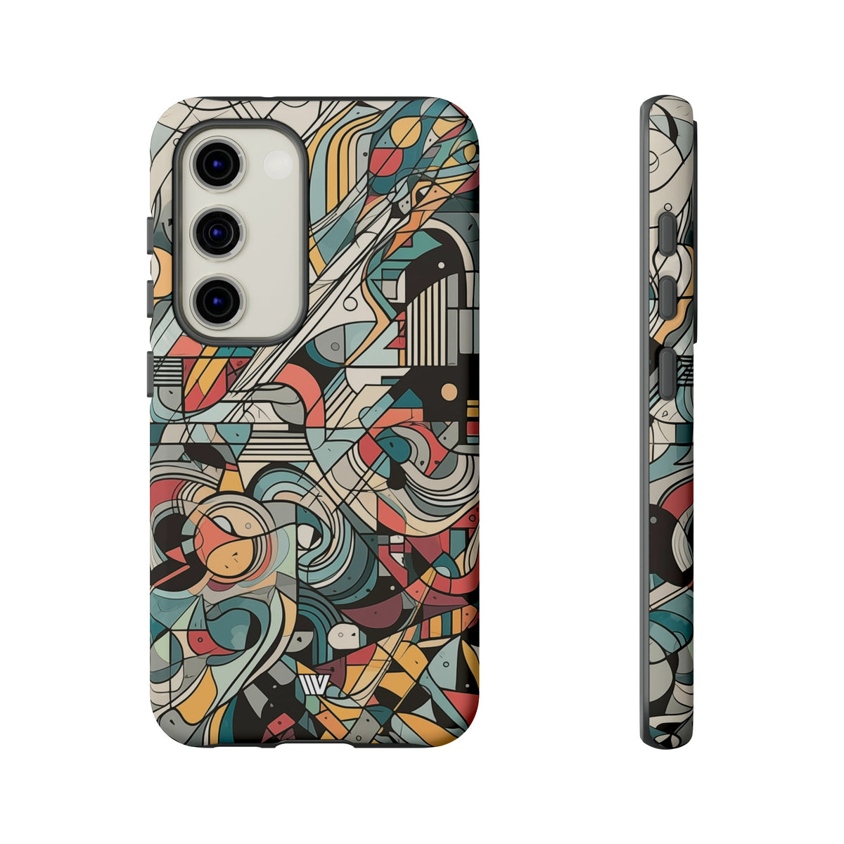 Abstract Doodle #2 Impact-Resistant Tough Phone Case